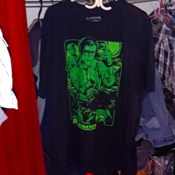 Terror Threads Re-animator 4xl black T-shirt - Picture 3 of 4